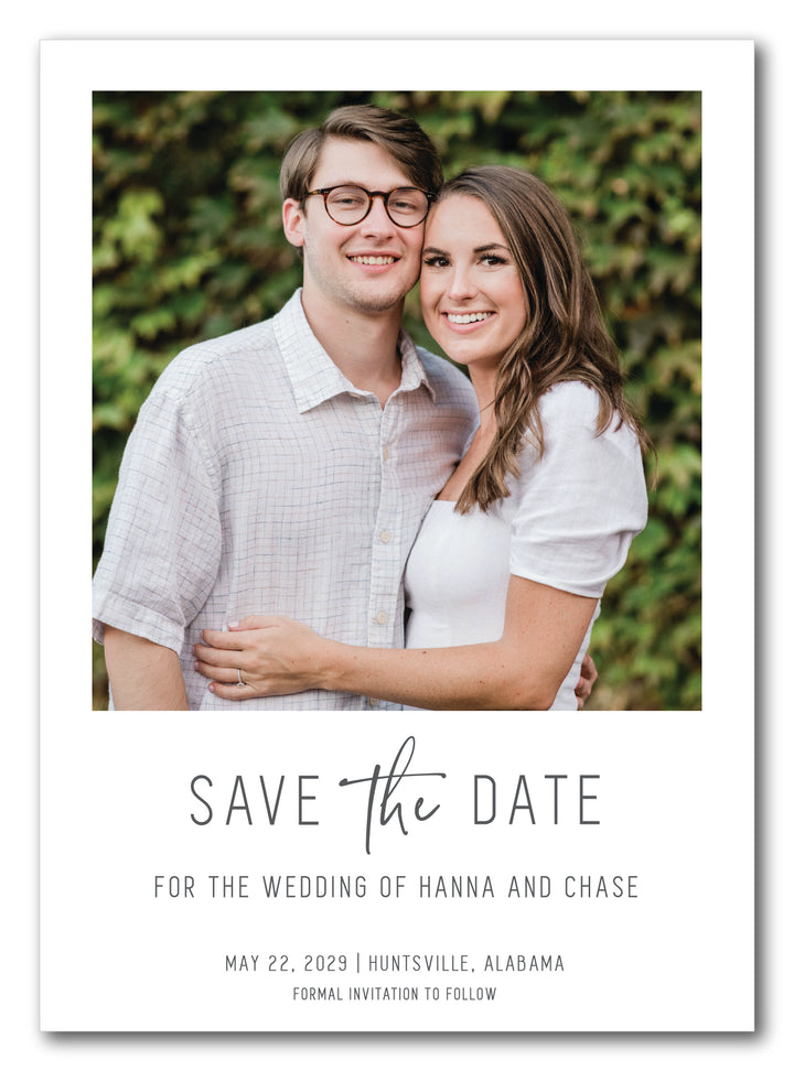 The Hanna Save The Date