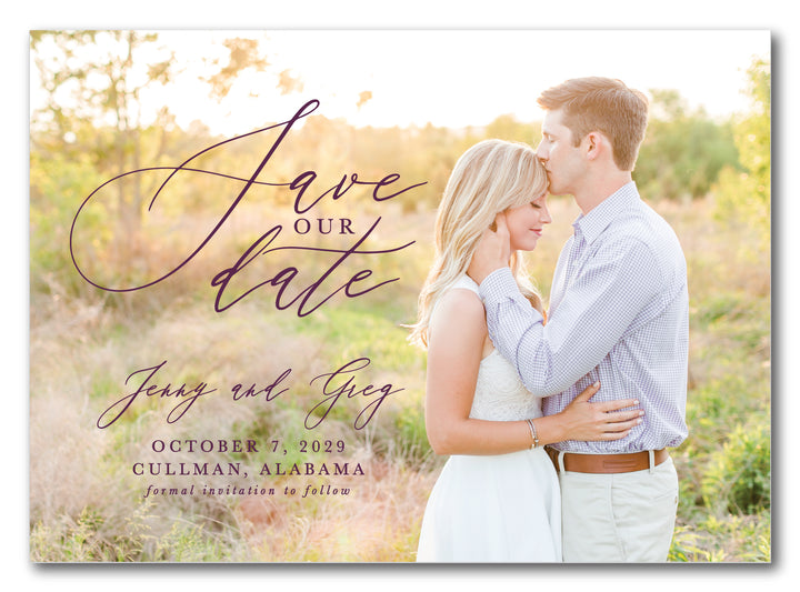 The Jenny Save The Date