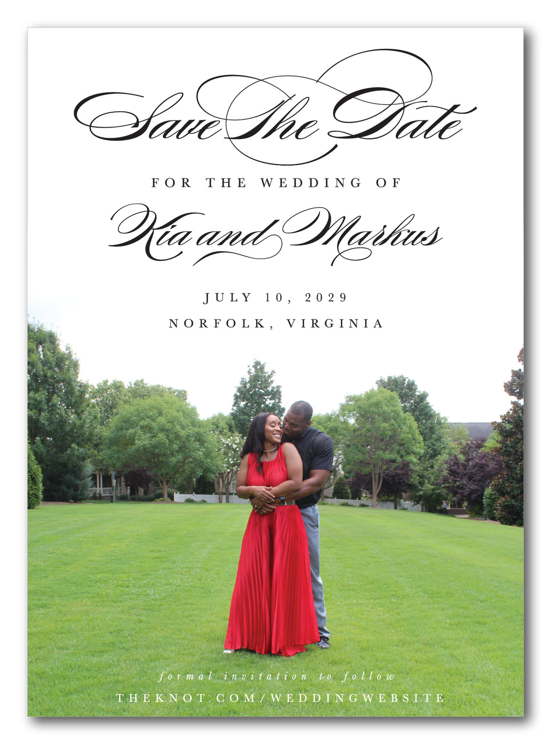 The Kia Save The Date