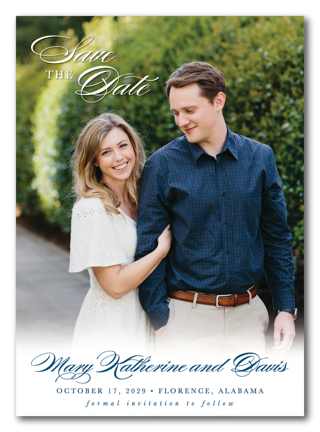 The Mary Katherine Save The Date