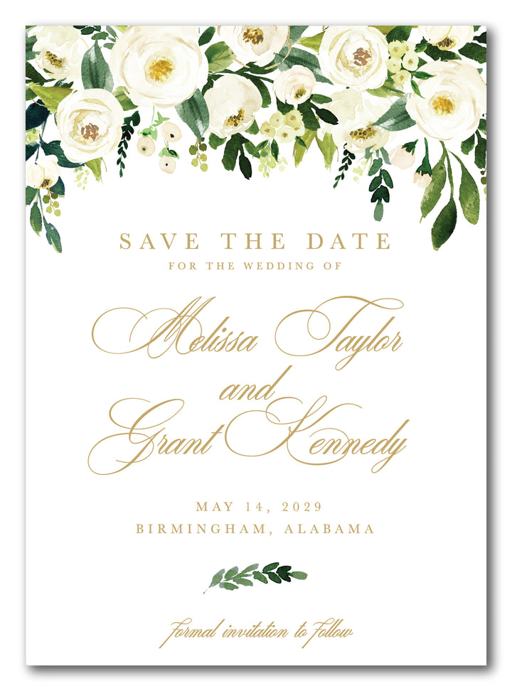 The Melissa Save The Date