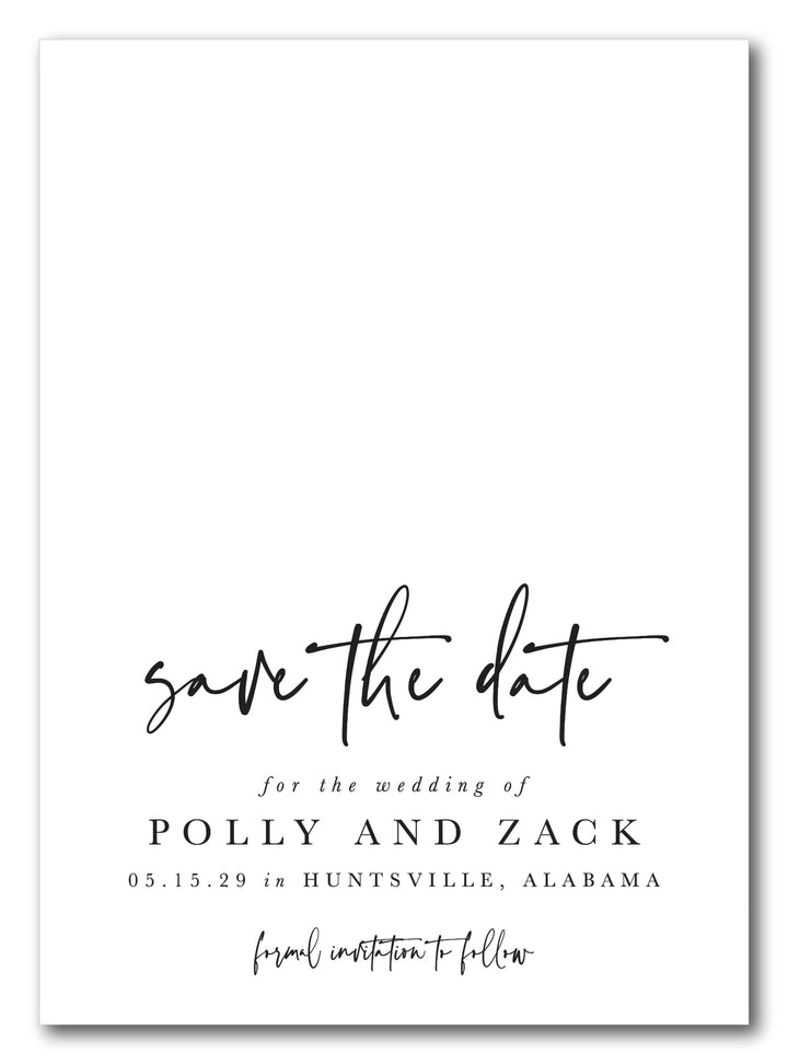 The Polly Save The Date