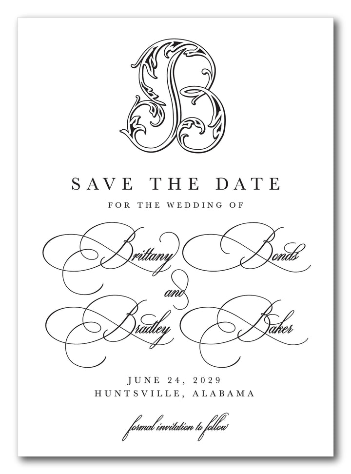 The Bailey Save The Date