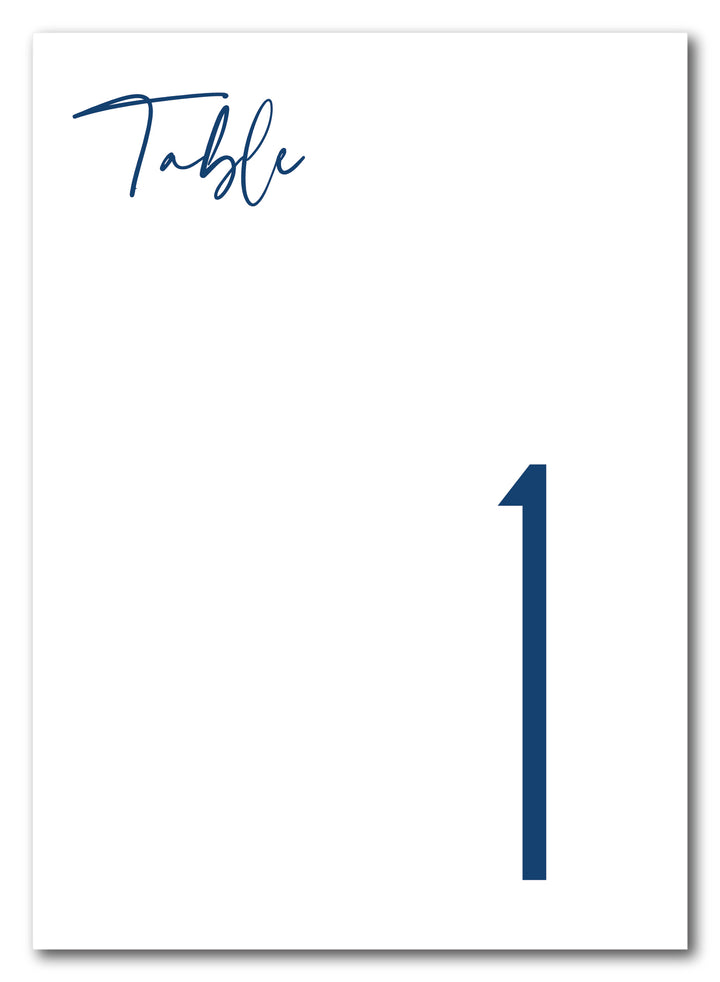 The CadeAnn Table Number