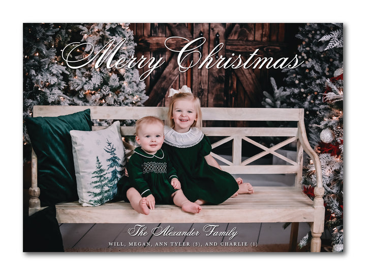 The Alexander Christmas Card