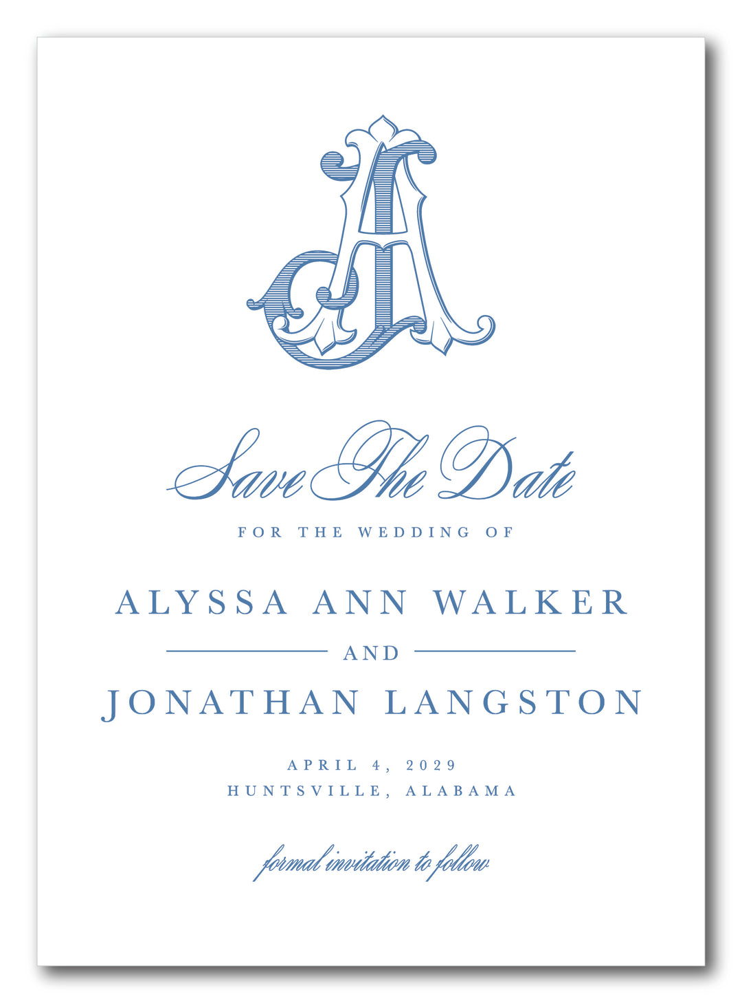 The Alyssa Save The Date