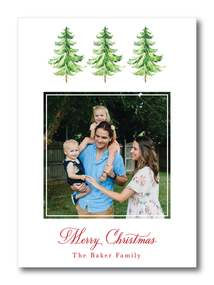 The Baker Christmas Card