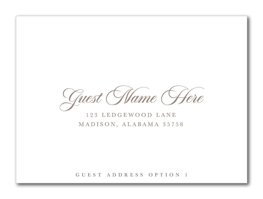 The Candace Bridal Shower Invitation