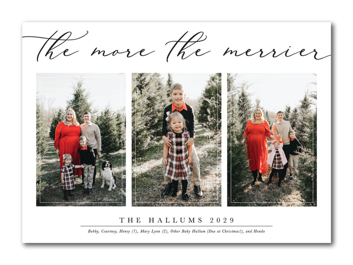 The Hallum Christmas Card