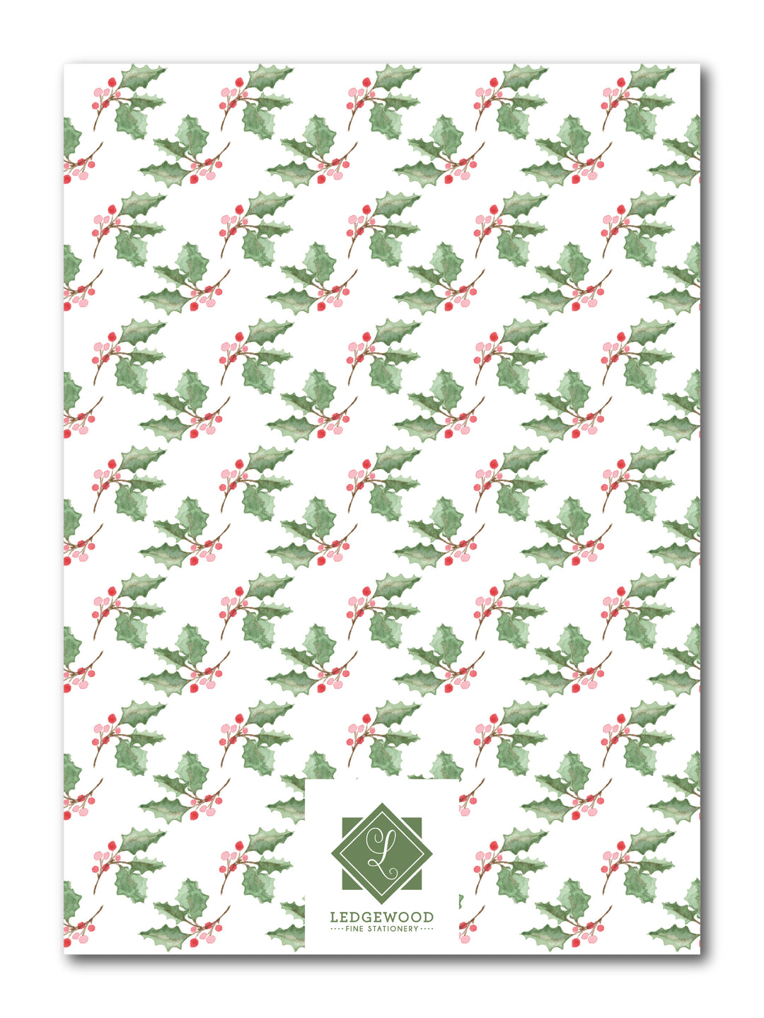 The Holly Christmas Card