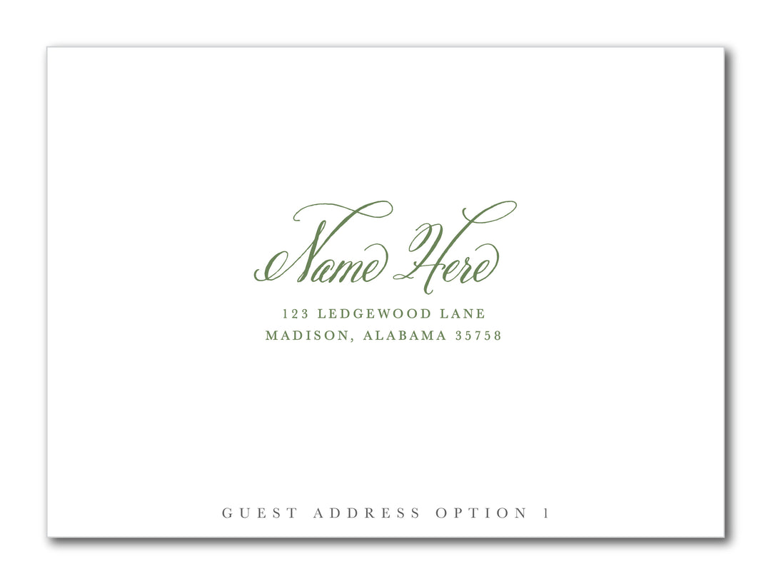 The Holly Christmas Card