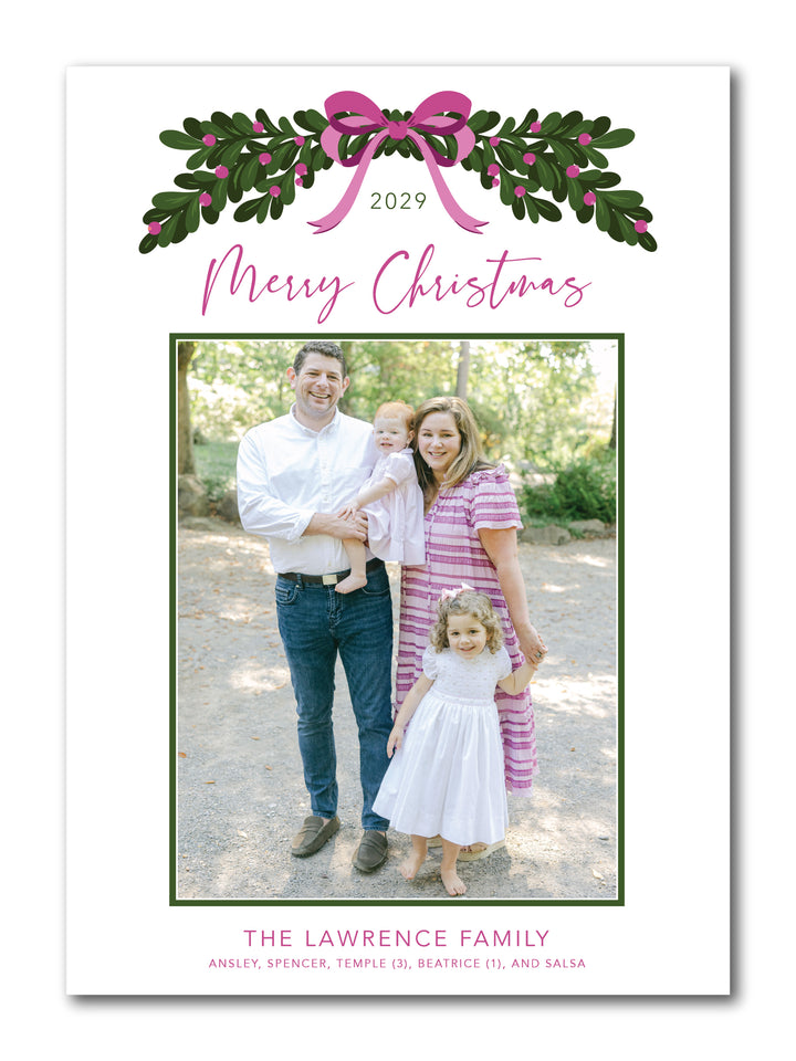 The Lawrence Christmas Card