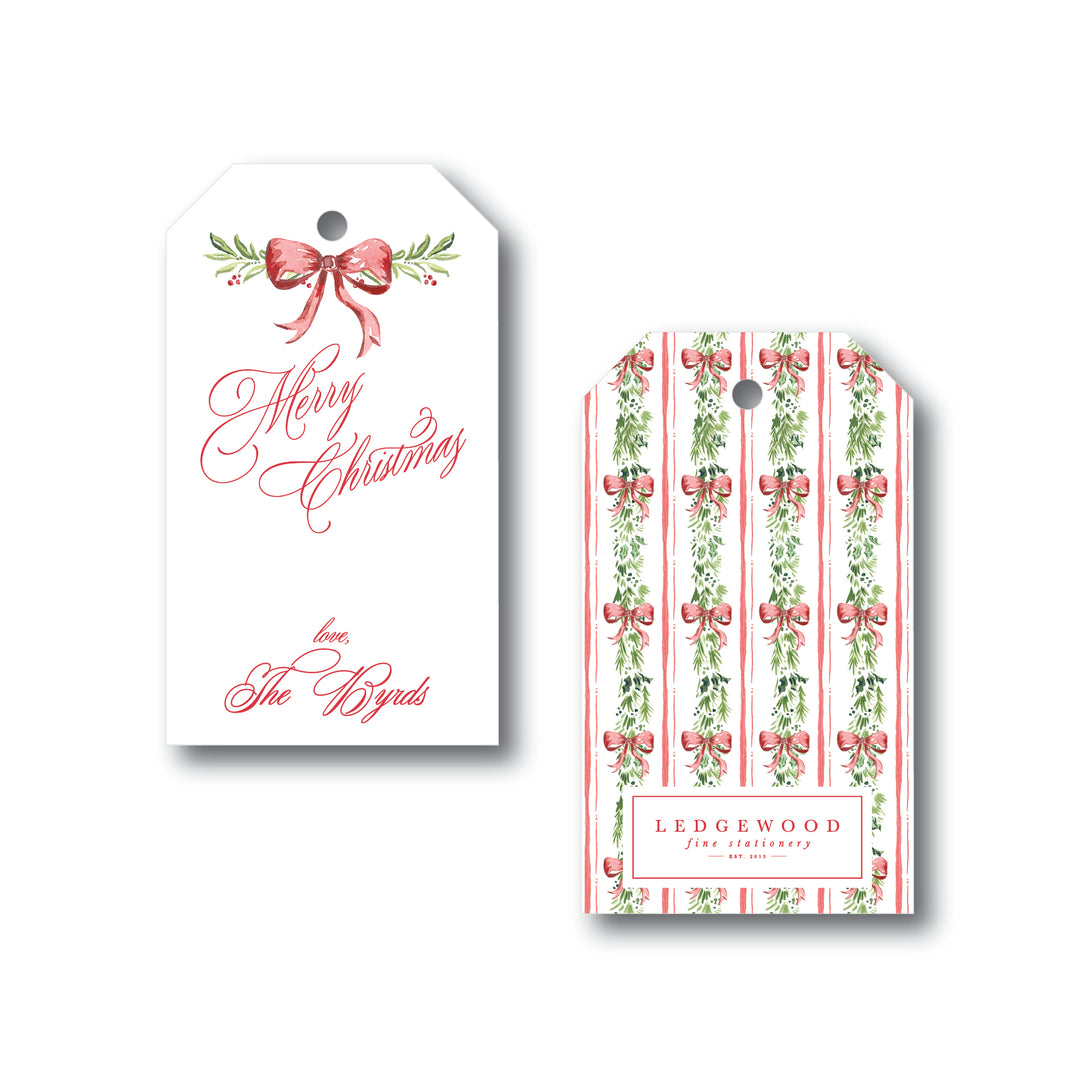 The Bryd Christmas Gift Tag