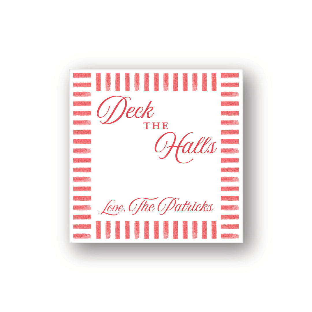 The Patrick Christmas Square Sticker