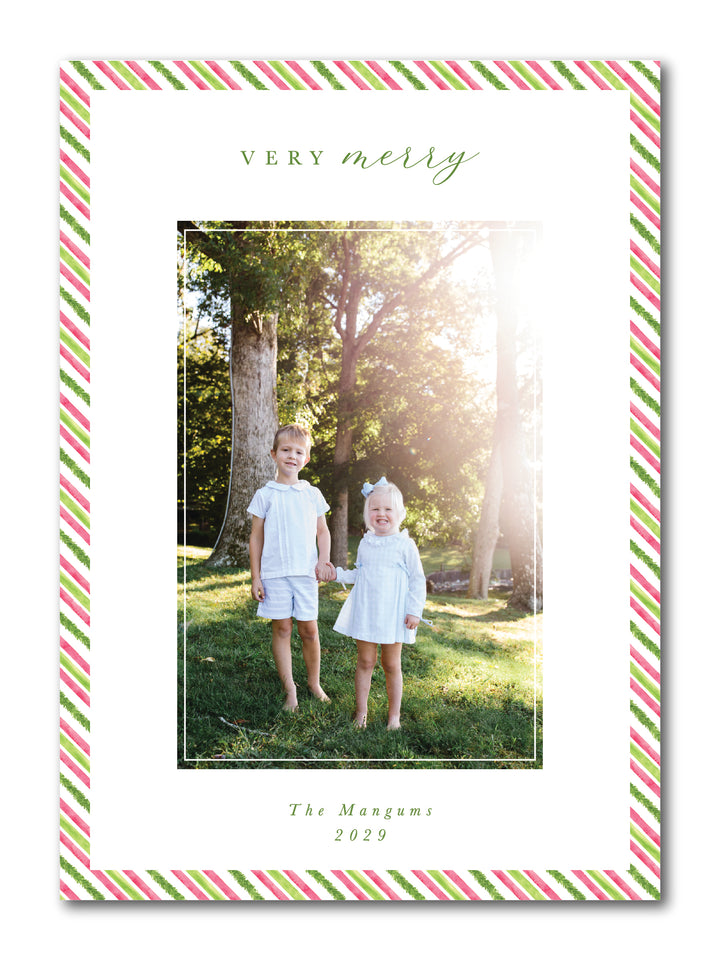 The Very Merry Christmas Card