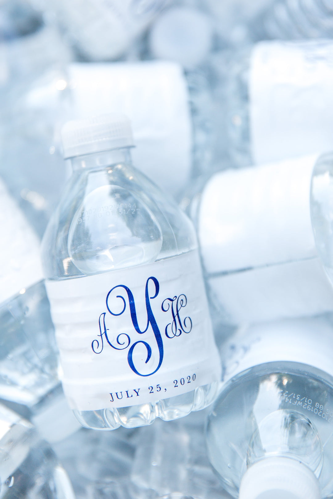 The Caroline Water Bottle Label