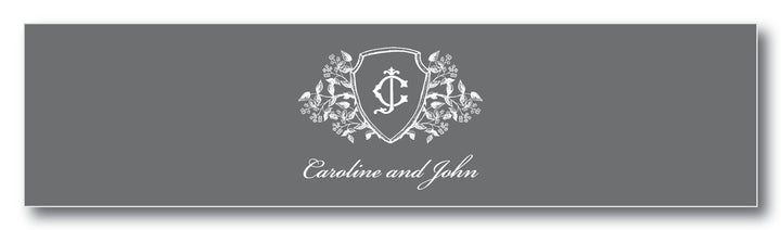 The Caroline Water Bottle Label