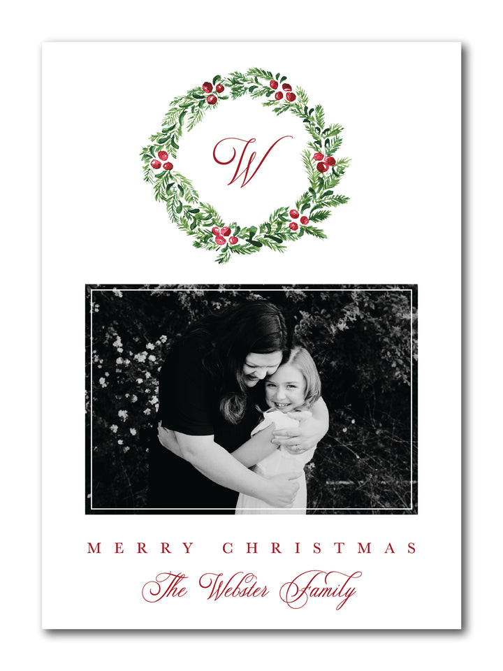 The Webster Christmas Card