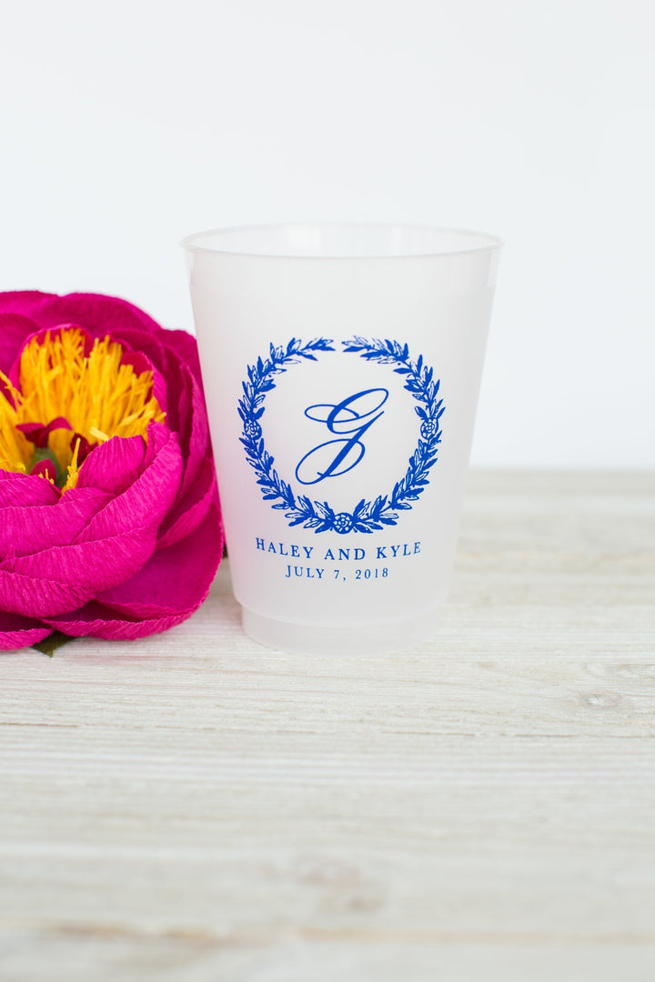 Vertical Block Initial Shatterproof Cup